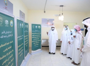 مدير عام هيئة الأمر بالمعروف بالقصيم يزور هيئة عنيزة 